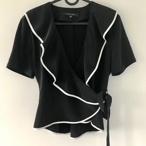 Pierre Cardin wrap top